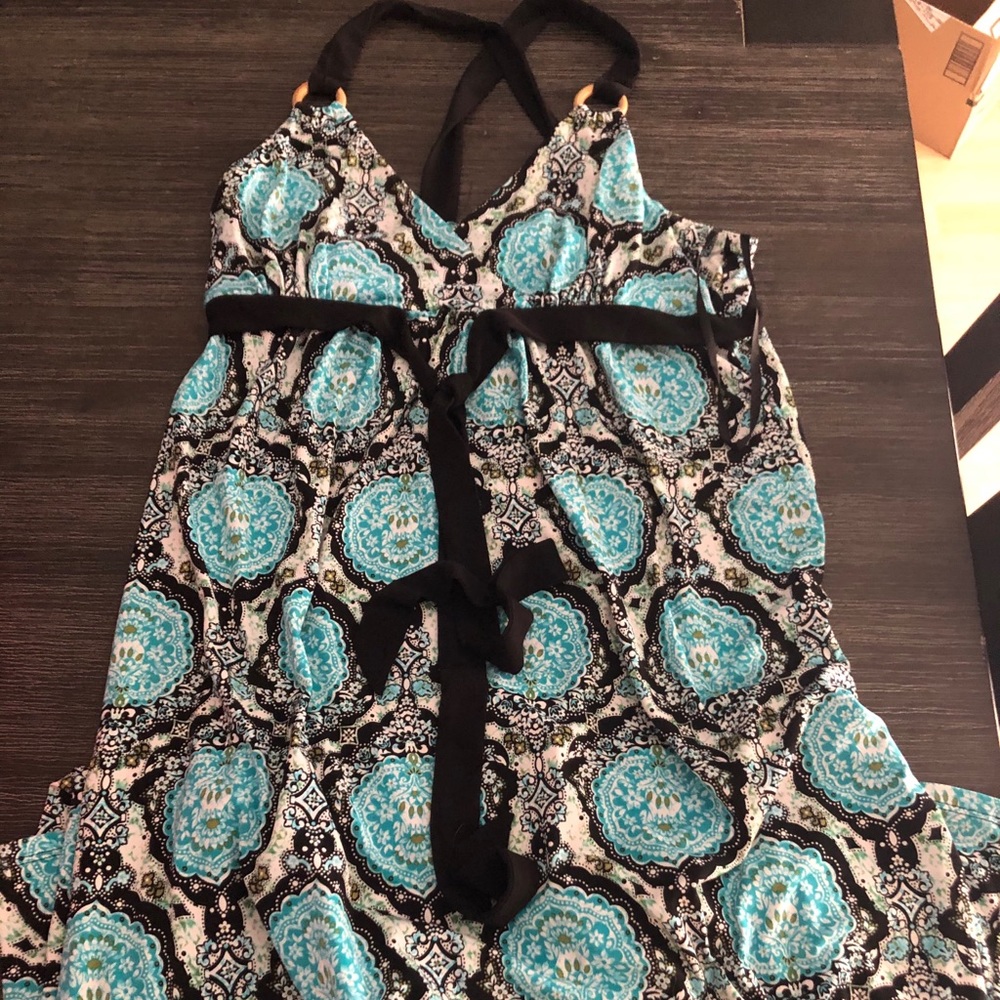 INC Maxi Dress Size Large Pre Worn